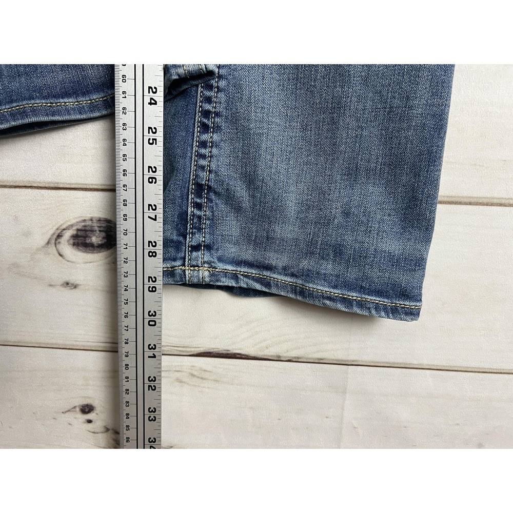 Buckle Black Jeans Womens 27x32 Medium Wash Fit No.76 Bootcut Stretch Denim - Picture 10 of 12